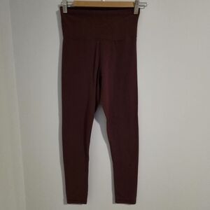 TNA Burgundy Leggings